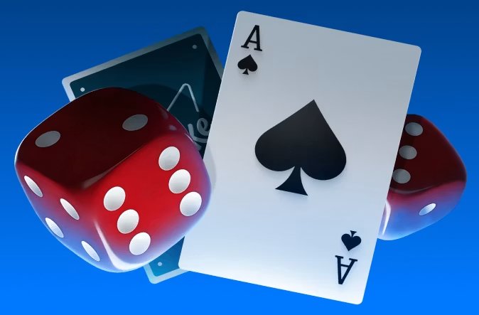Online casino games promotional graphic